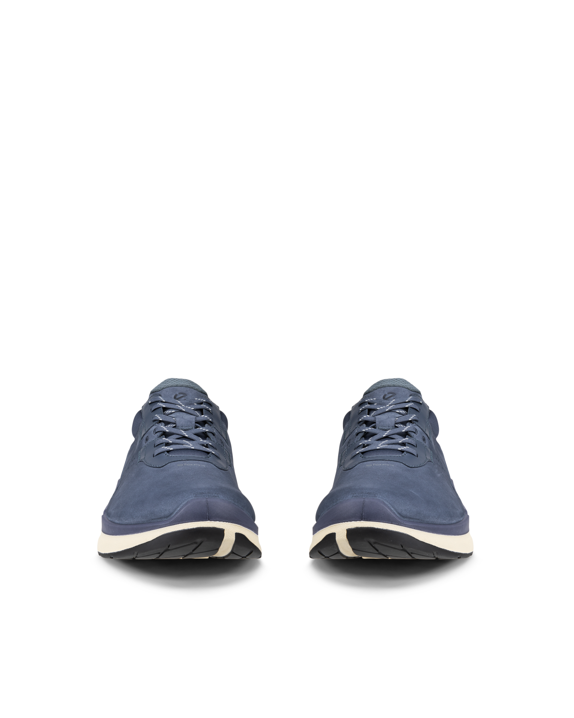 ECCO® Biom 2.2 baskets en nubuck pour homme - Bleu - Front pair