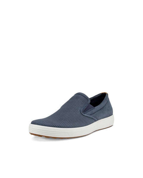 Ecco soft 2 mens blue online