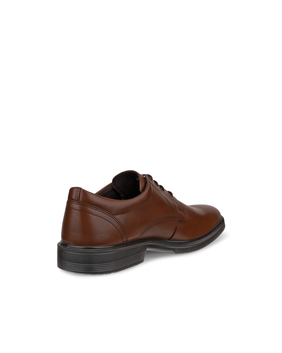 Men's ECCO® Maitland Leather Derby Shoe - Brown - Back