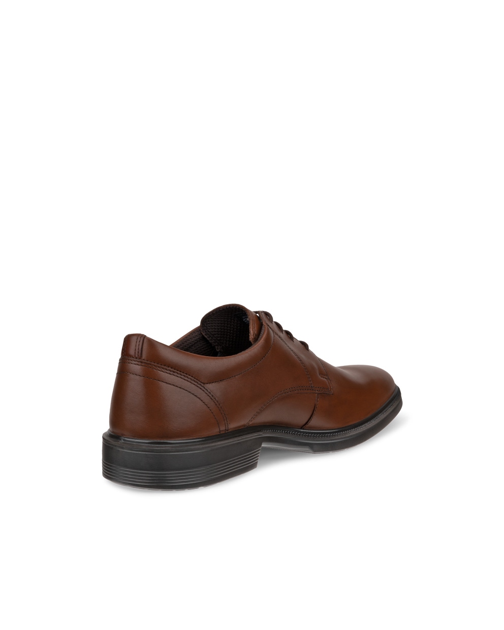 Men's ECCO® Maitland Leather Derby Shoe - Brown - Back