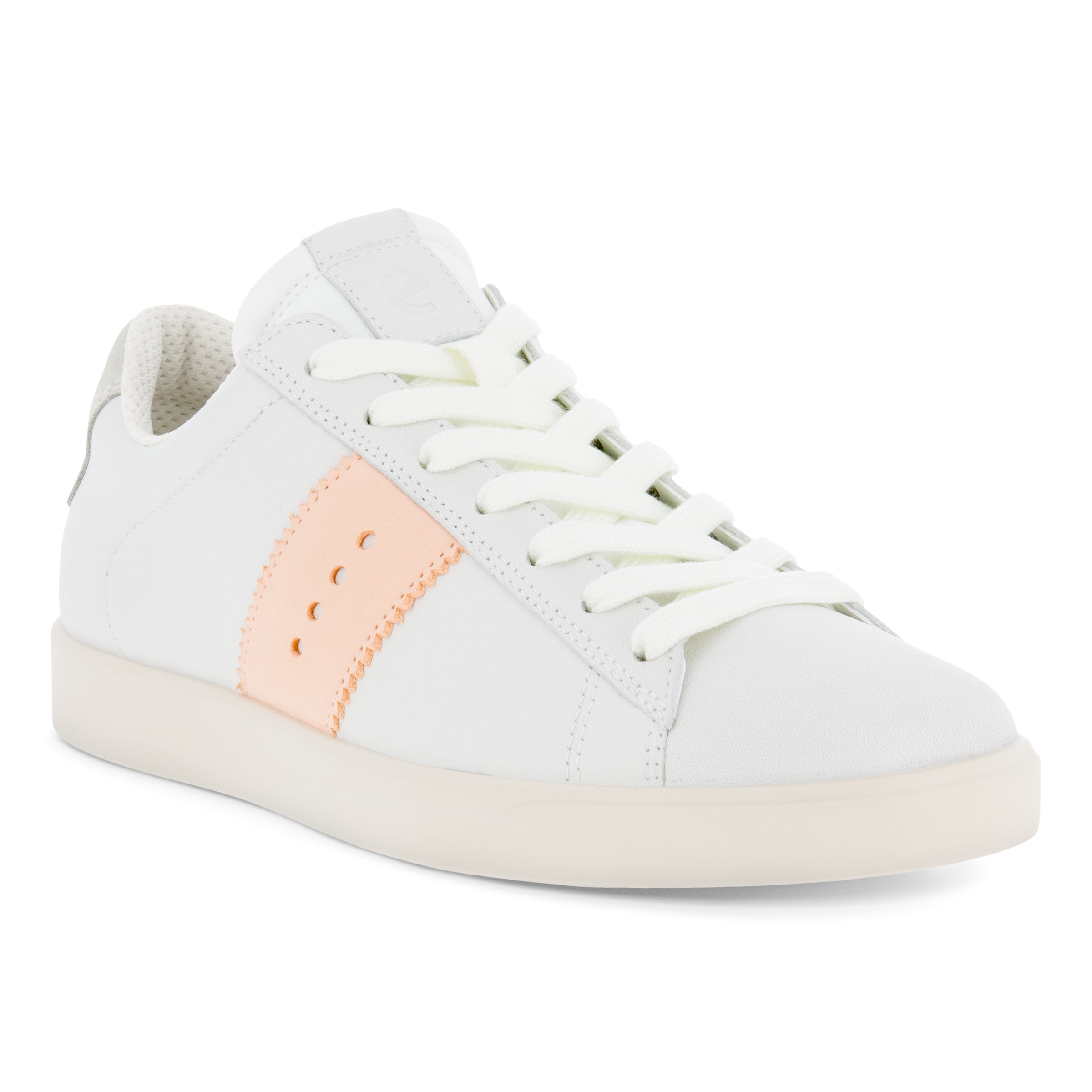 Zapatillas de piel ECCO® Street Lite para mujer - Blanco - Main
