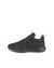 Men's ECCO® Retro Sneaker Nubuck Gore-Tex Sneaker - Black - Outside