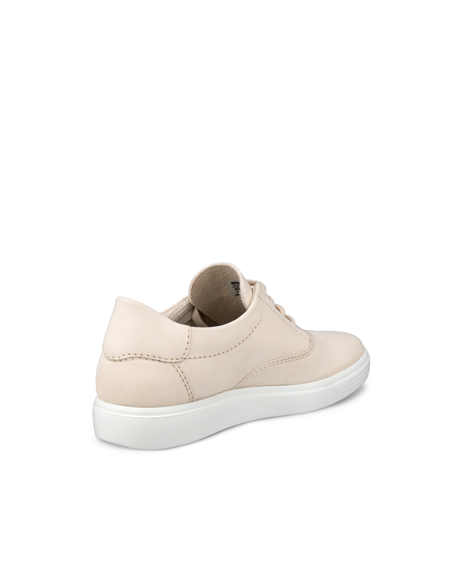 Women's ECCO® Classic Nubuck Sneaker - Beige - Back