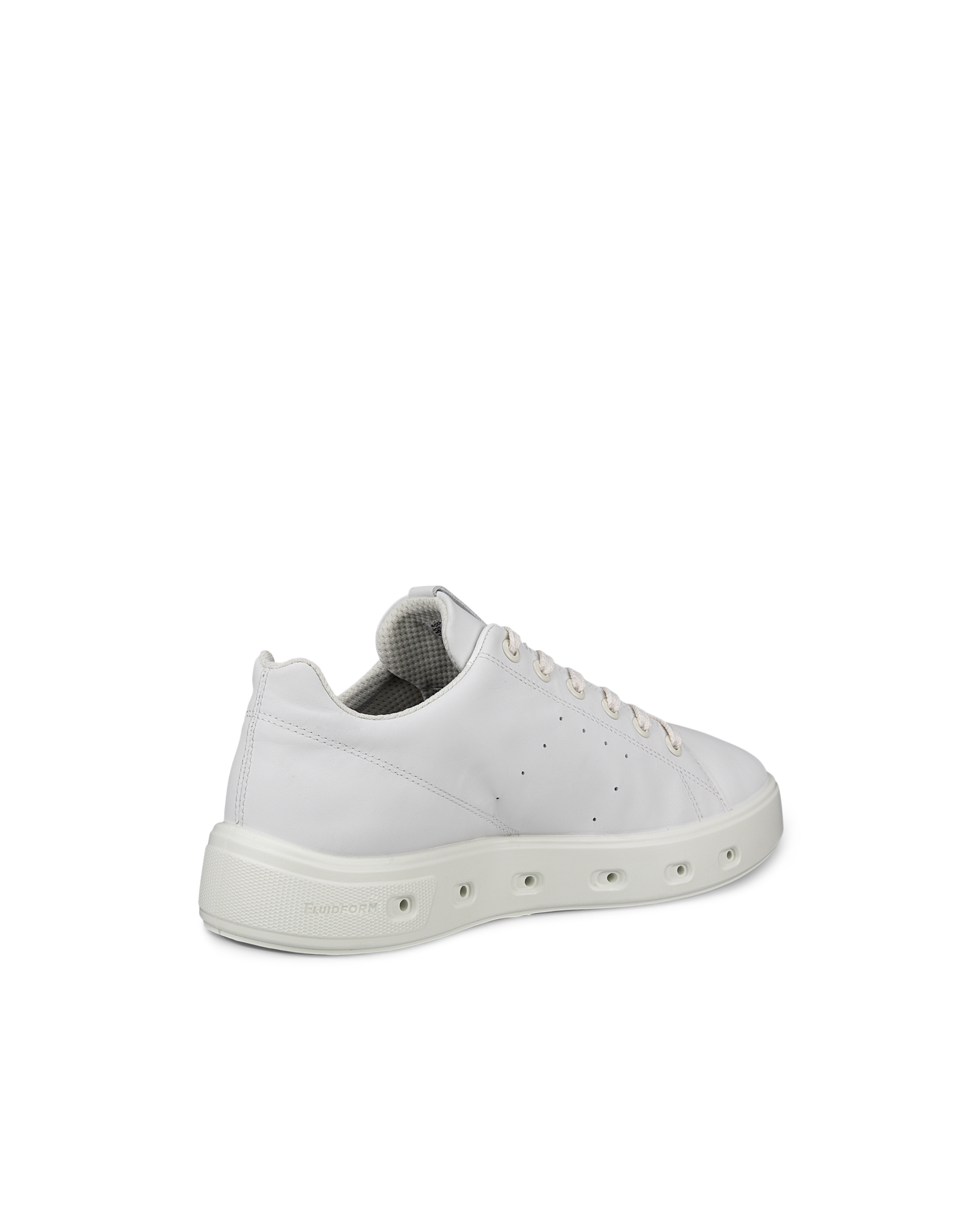 Women's ECCO® Street 720 Leather Gore-Tex Sneaker - White - Back