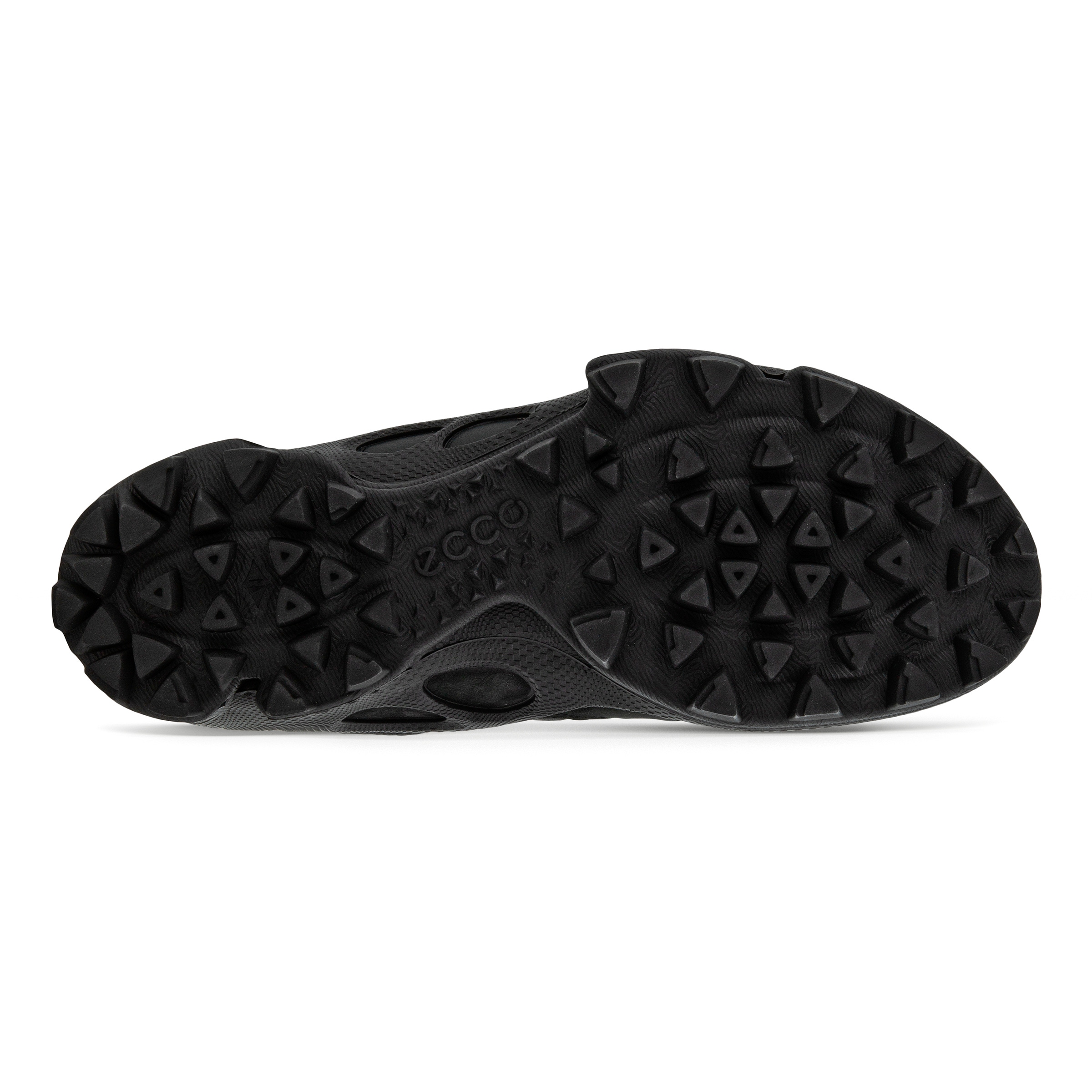 ECCO BIOM C Trail Low メンズ レザーアウトドアスニーカー - Black - Sole
