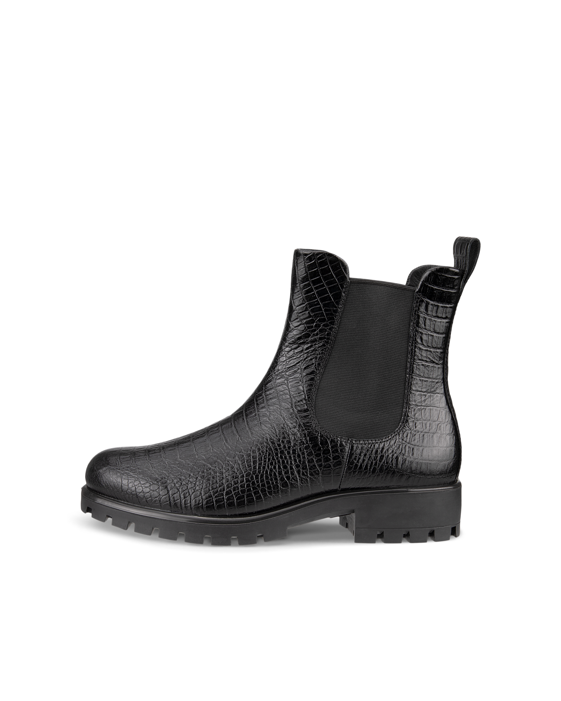 Botas Chelsea de piel ECCO® Modtray para mujer - Negro - Outside