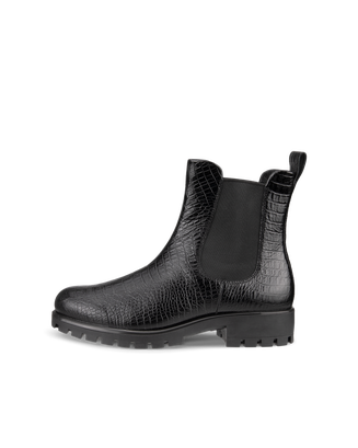 Botas Chelsea de piel ECCO® Modtray para mujer - Negro - Outside