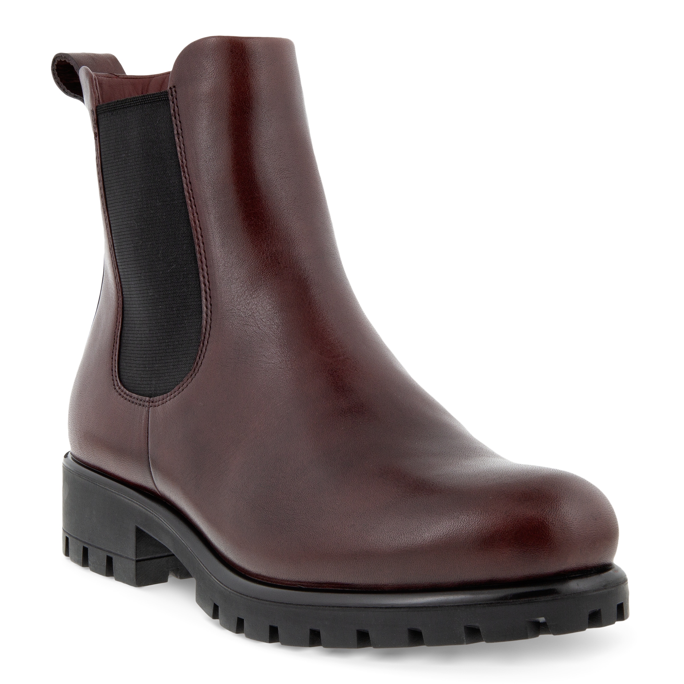 Botas Chelsea de piel ECCO® Modtray para mujer - Rojo - Main
