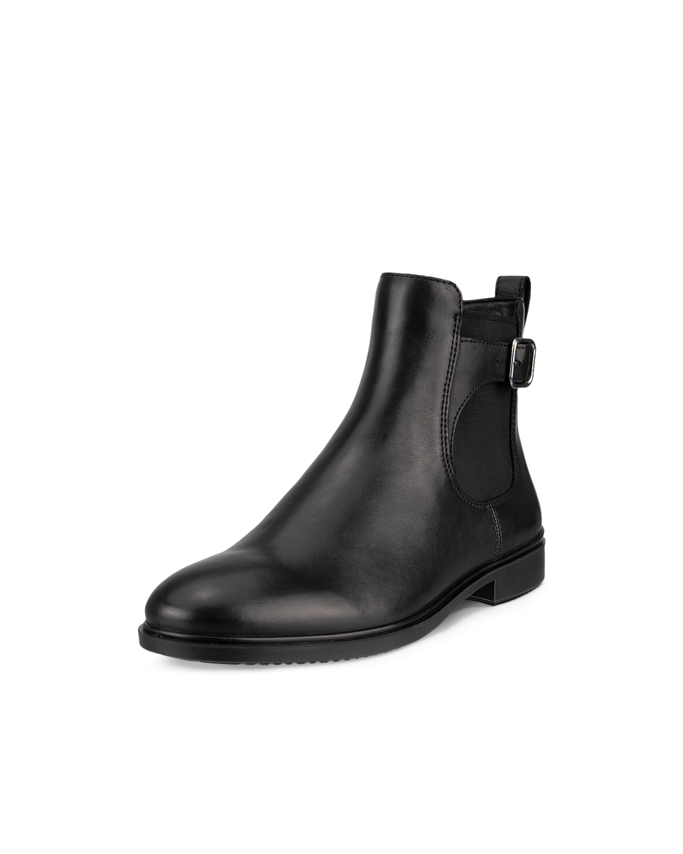 Women s ECCO Dress Classic 15 Leather Chelsea Boot Black