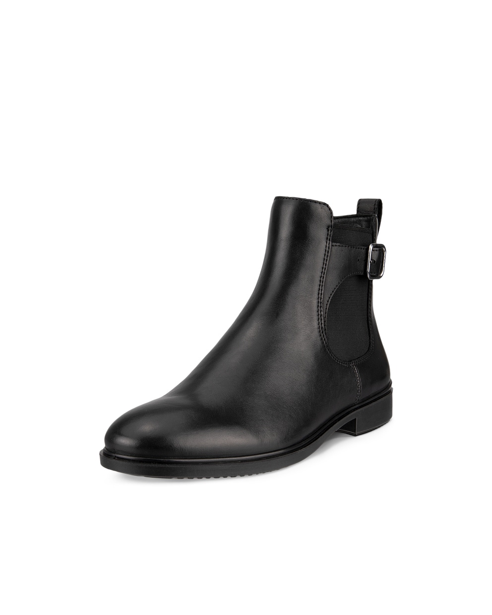 Women's ECCO® Dress Classic 15 Leather Chelsea Boot - Black - Main