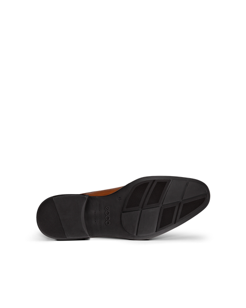 Men's ECCO® Citytray Leather Derby Shoe | Brown