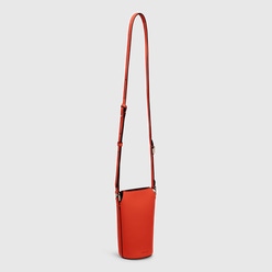 ECCO® Pot Leather Crossbody Bag - Red - Main