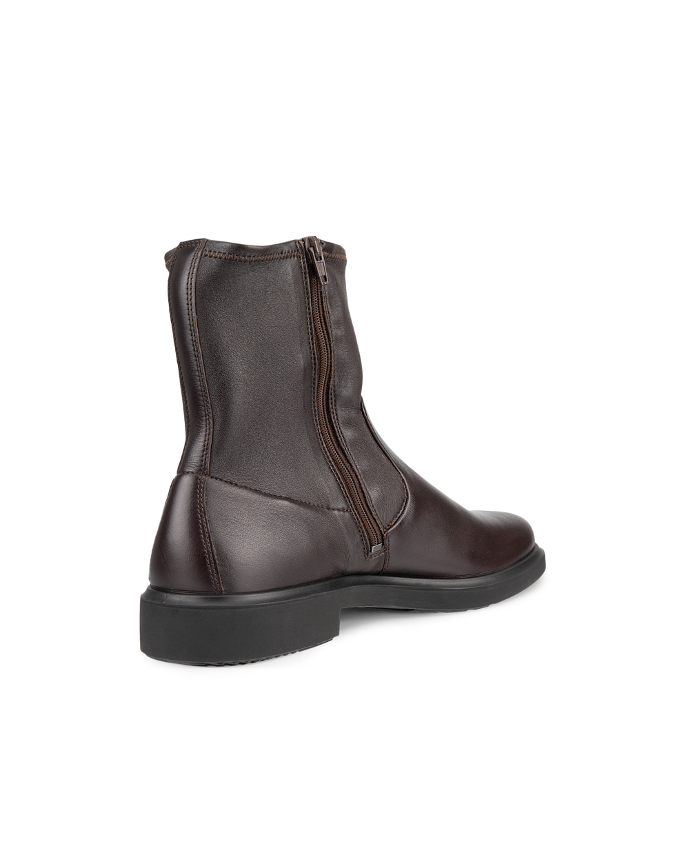 ECCO Metropole Amsterdam Pull On Stretch Boots - Brown - Back