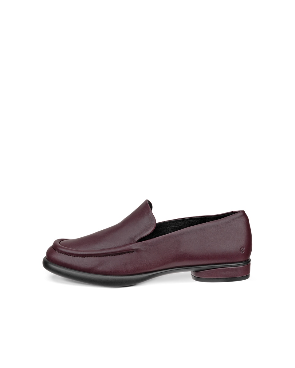 Ecco moccasin purple on sale