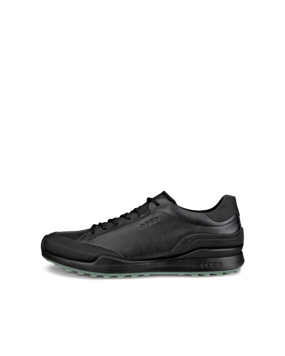 Men's ECCO® Golf Biom Hybrid Leather Golf Shoe - Black - Outside