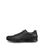 Men's ECCO® Golf Biom Hybrid Leather Shoe - Grey - Outside