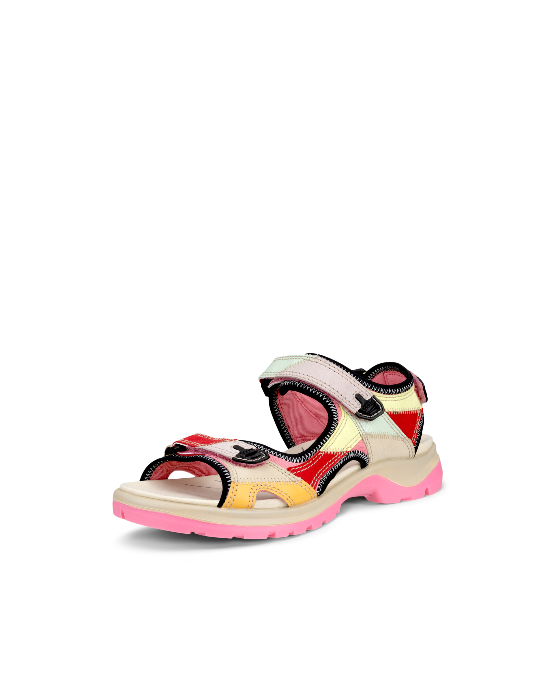 Women's ECCO® Offroad Nubuck Hiking Sandal - Multicolor - Main