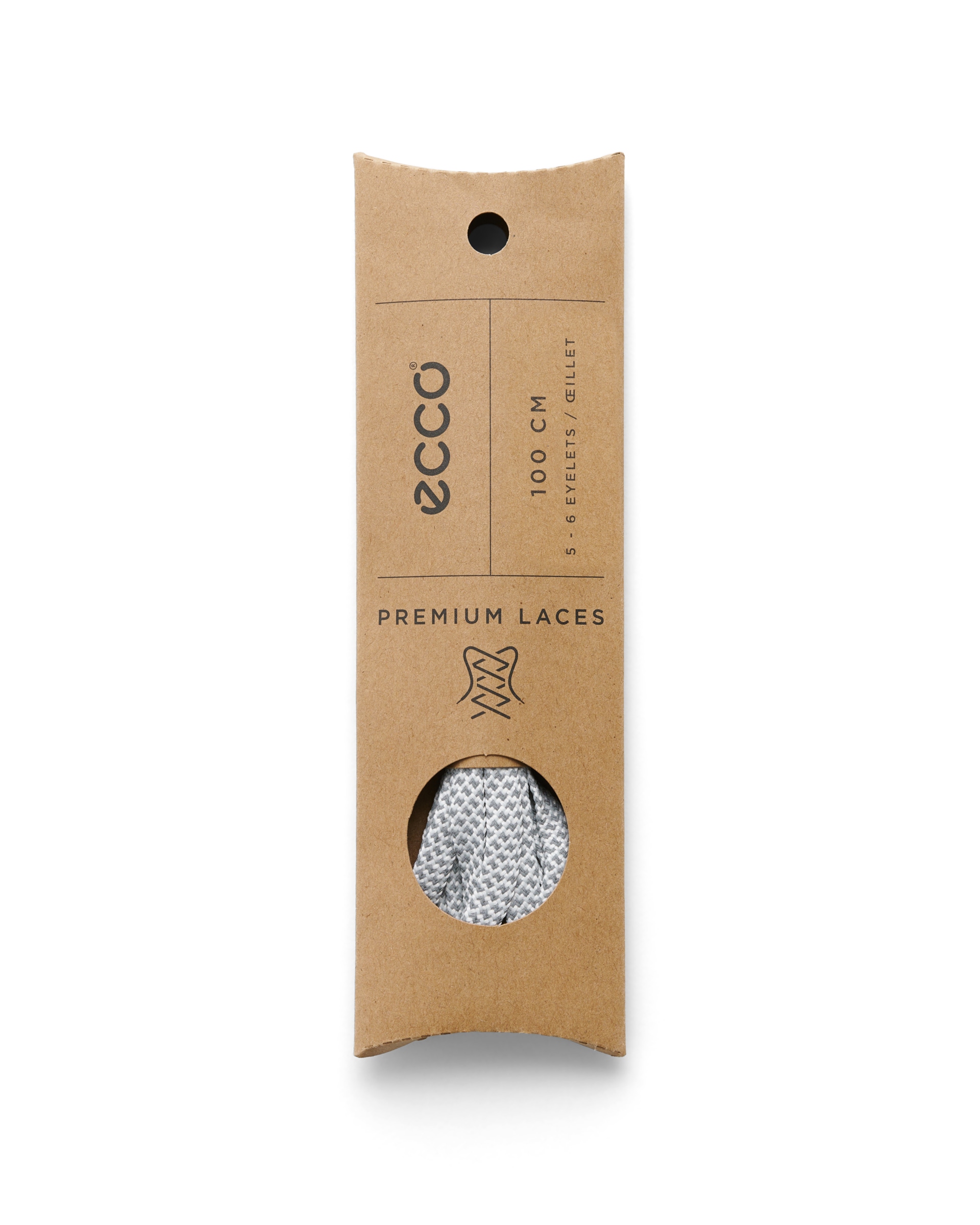 ECCO Reflective Lace - Blanco - Detail-2