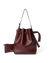 ECCO® Sail Leather Hobo Bag - Red - Main