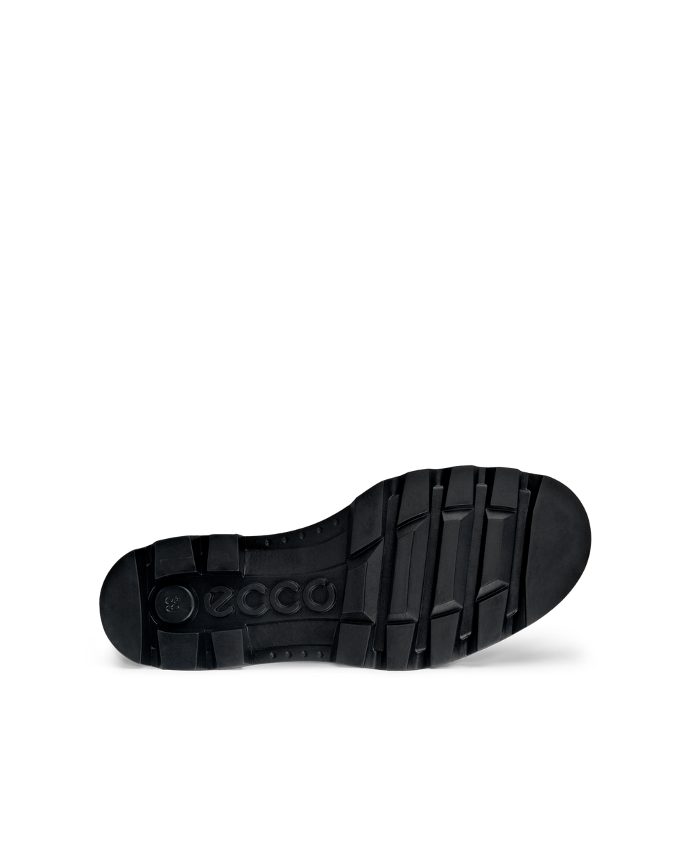 Women's ECCO® Grainer Leather Clog - Black - Sole