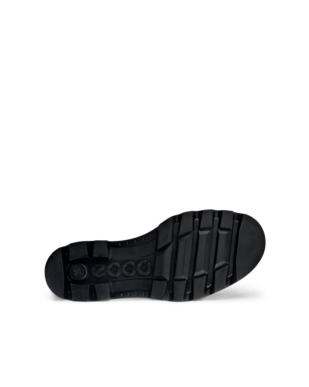 Zuecos de piel ECCO® Grainer para mujer - Negro - Sole