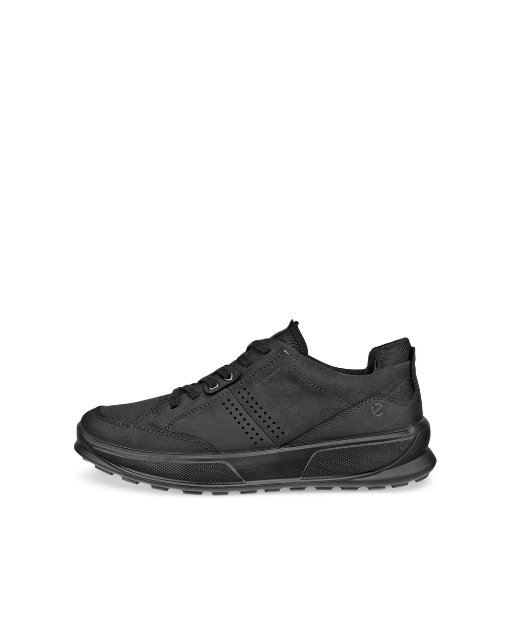 Men's ECCO® Byway 2.0 Nubuck Waterproof Shoe - Black - Outside