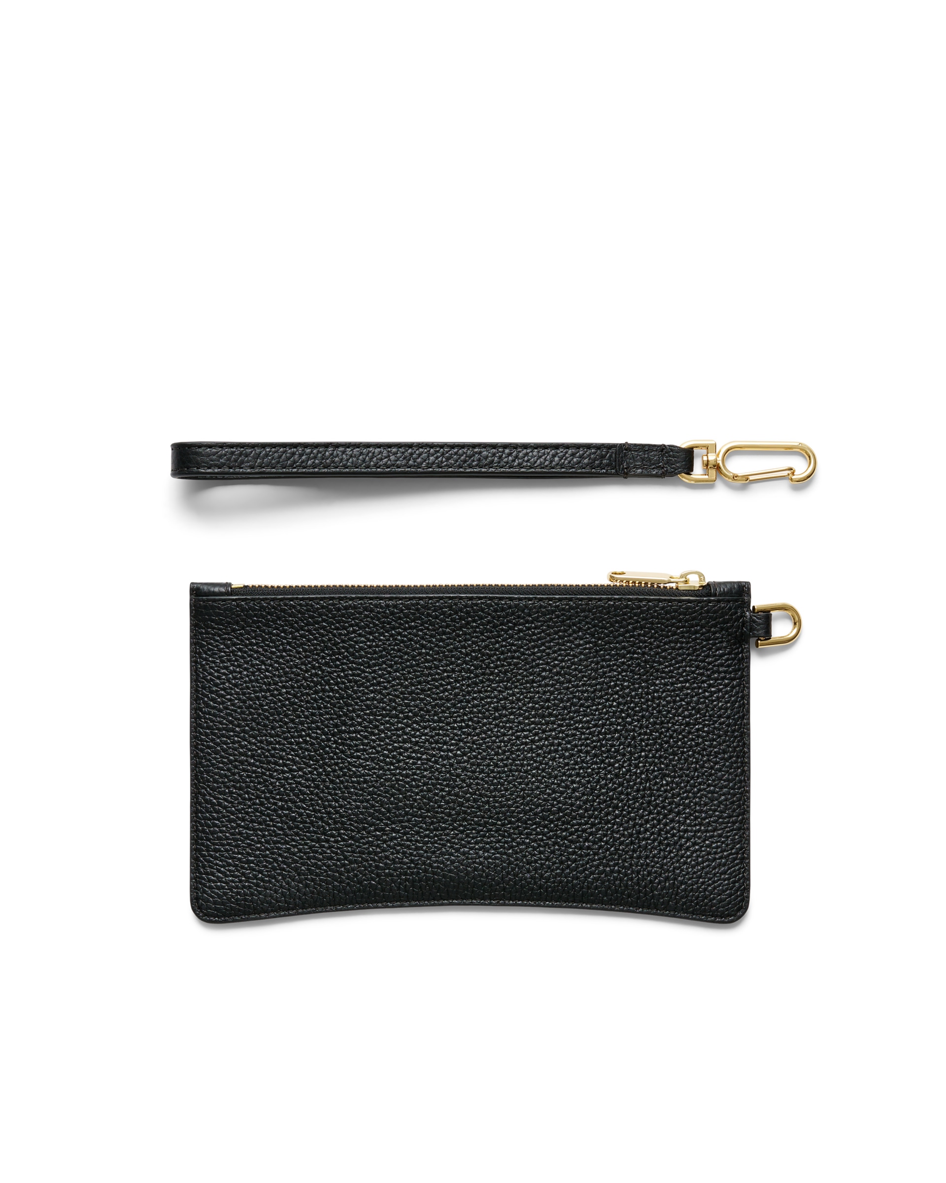 ECCO® Leather Clutch Bag - Black - Back