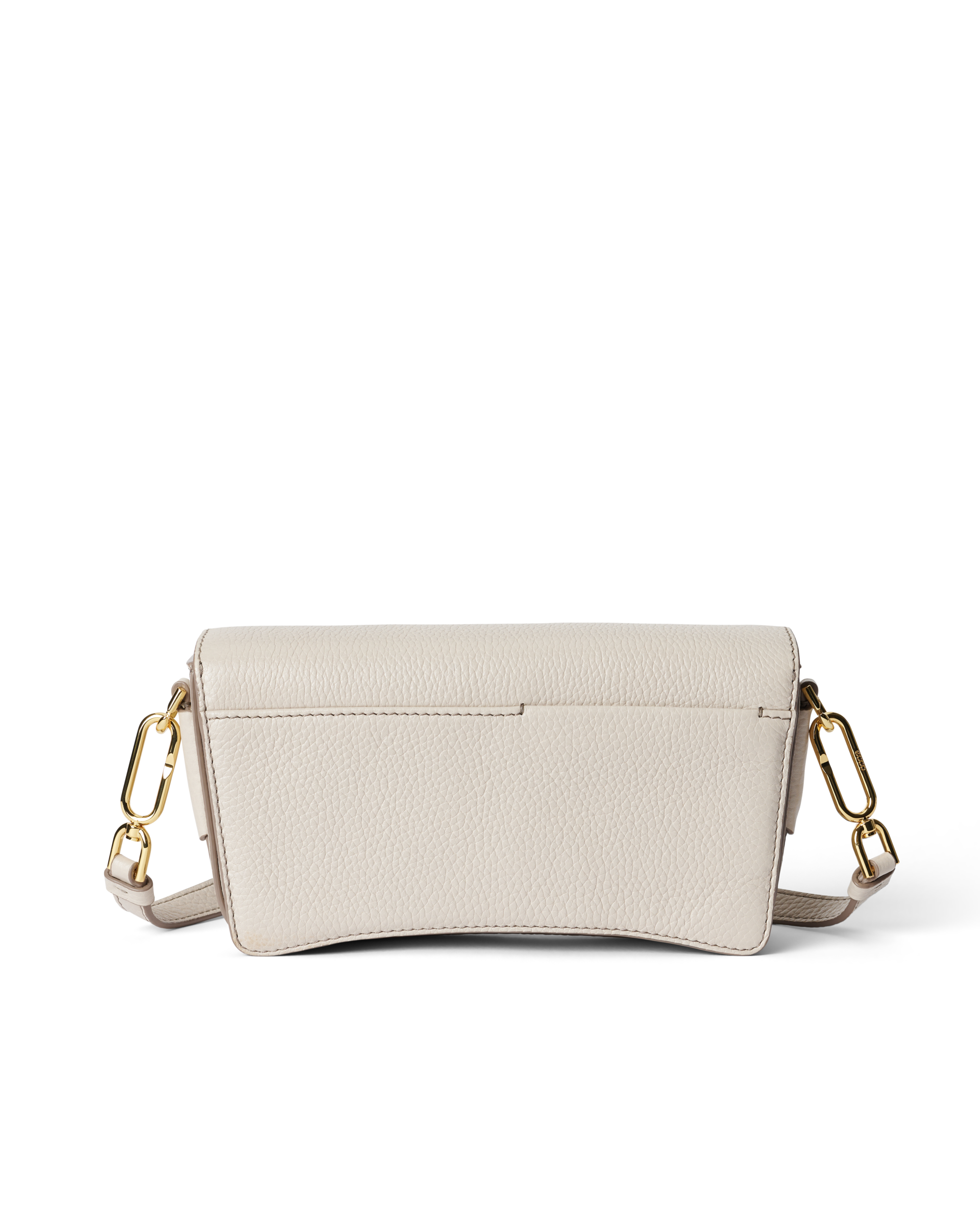 ECCO Pinch Bag M Pebbled Leather - Beige - Back