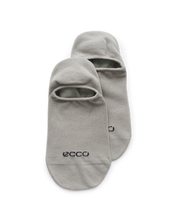 ECCO® Classic No-Show Socks - Grey - Main