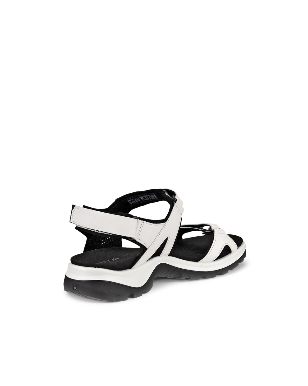 Women's ECCO® Offroad Leather Hiking Sandal - White - Back