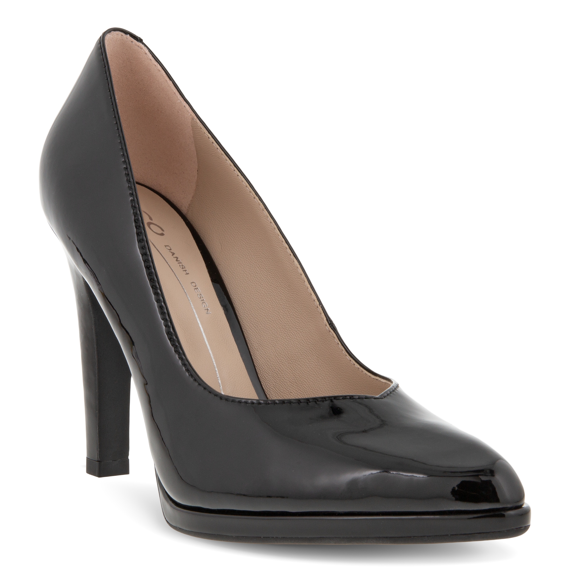 Zapatos de tacón alto de piel ECCO® Elevate Plateau 75 para mujer - Negro - Main