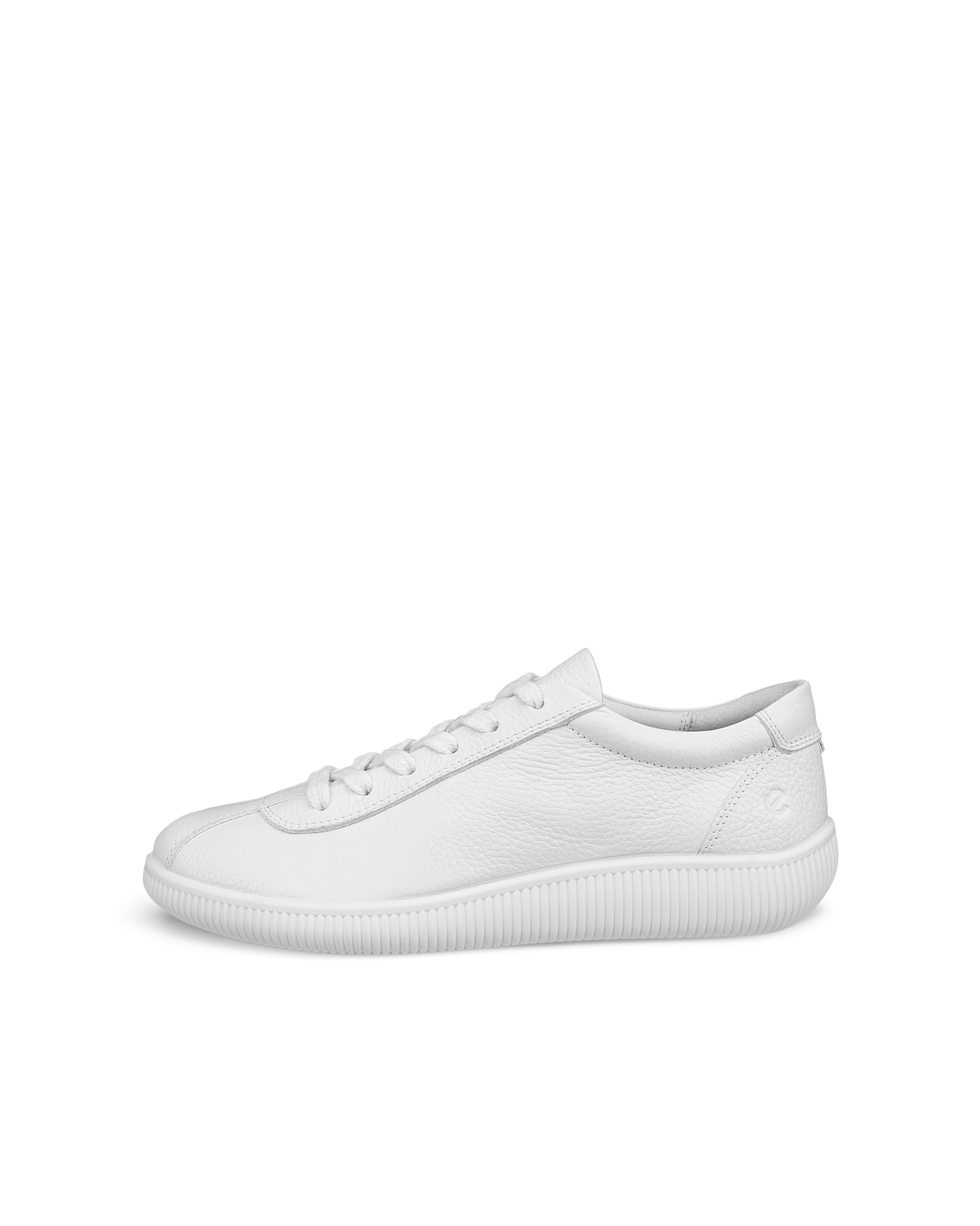 ECCO Women Soft Zero Sneaker - White - Outside