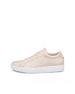 ECCO® Soft 60 baskets en cuir pour femme - Rose - Outside