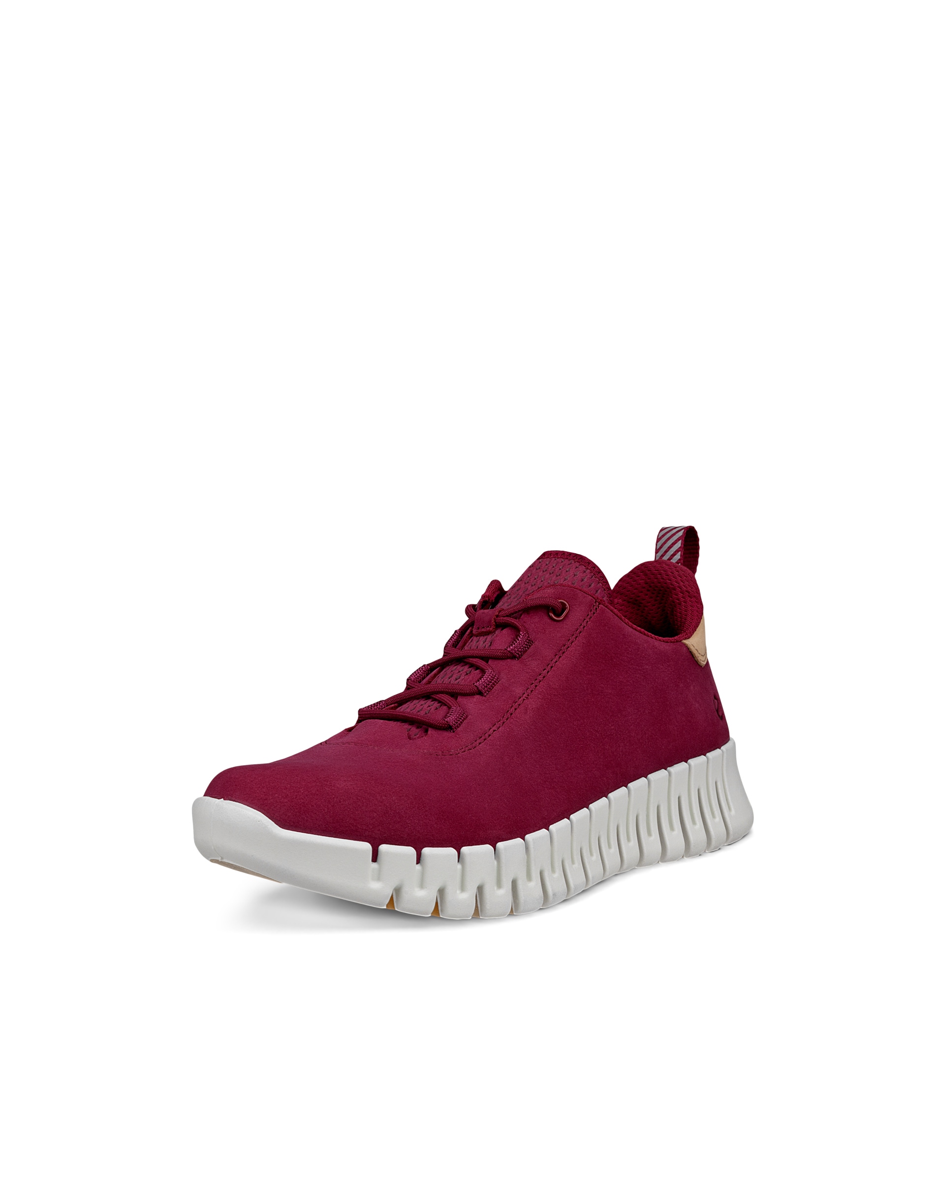 Ténis nobuck mulher ECCO® GRUUV - Vermelho - Main
