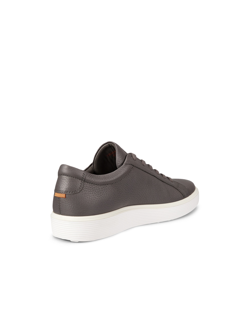 Men's ECCO® Soft 60 Leather Sneaker - Grey - Back